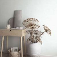 Papel De Parede Ivy Aspecto Têxtil Branco 6804-10 - 2