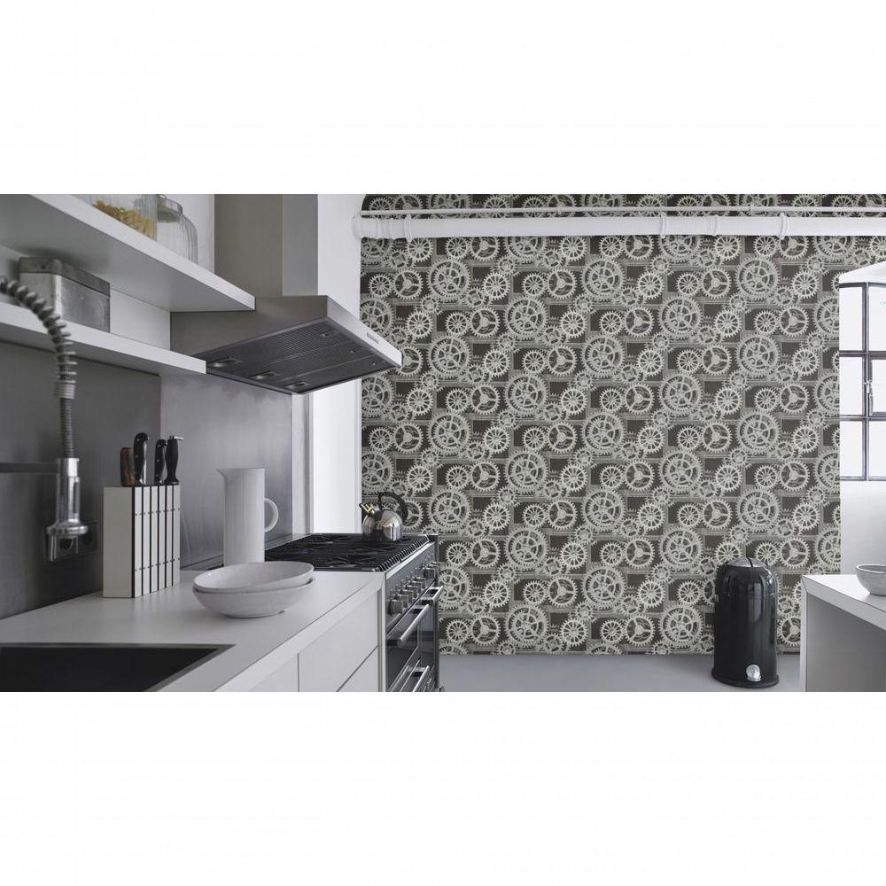 Papel De Parede Factory Iii 940107 Rolo 10m X 0,53m - 3