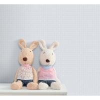 Papel De Parede Lullaby Poá Cinza 2273 - Rolo 10m X 0,53m - 2