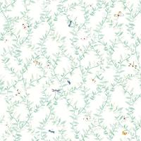 Papel De Parede Tartine Et Chocolat Envolée Fleurie 36200704 - Rolo 10m X 0,53m - 1