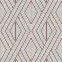 Papel De Parede Shimmer Geométrico Uk30506 - Rolo 10m X 0,52m - 1