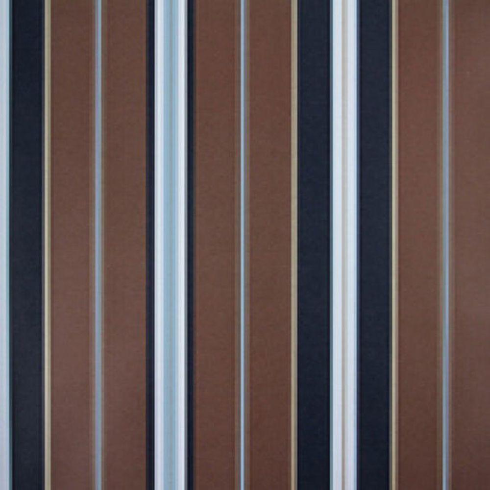 Papel De Parede Listrado Classic Stripes Ct889065 Vinílico - Rolo 10m X 0,53m - 1