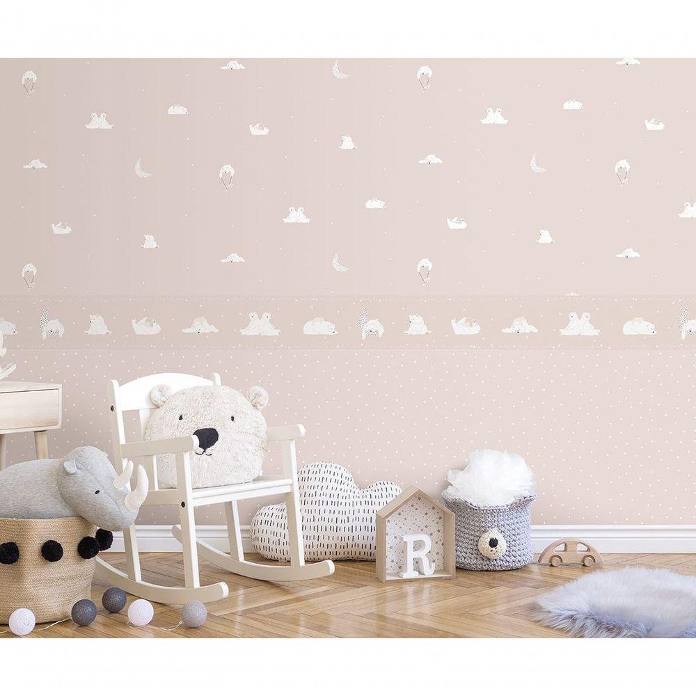 Papel De Parede Sambori Motas 7007-3 - Rolo 10m X 0,53m - 2