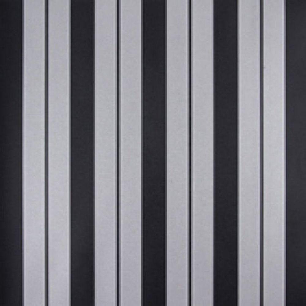 Papel De Parede Listrado Classic Stripes Ct889072 Vinílico - Rolo 10m X 0,53m - 1