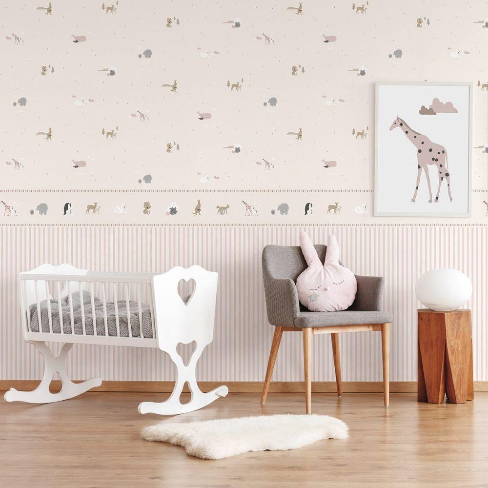 Papel De Parede Sambori Family 7004-3 - Rolo 10m X 0,53m - 2