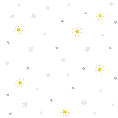 Papel De Parede Sweet Dreams Estrelinhas Nd21143 Tam. 4m²