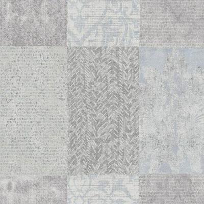 Papel De Parede Ivy Geométrico Azul 6807-20
