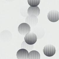 Papel De Parede Ivy Círculos Prata 6814-30 - 1