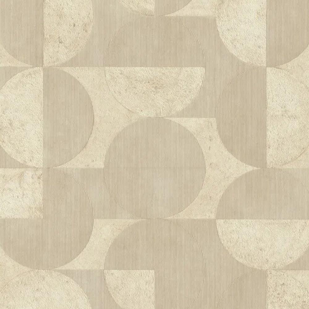 Papel De Parede Concrete Geométrico Cinza 521337 - 1