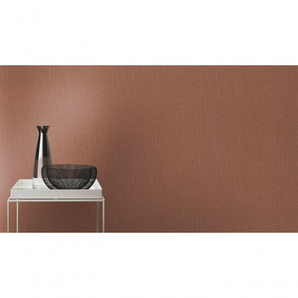 Papel De Parede Barbara Home Têxtil Marrom Com Brilho 484267 - 2