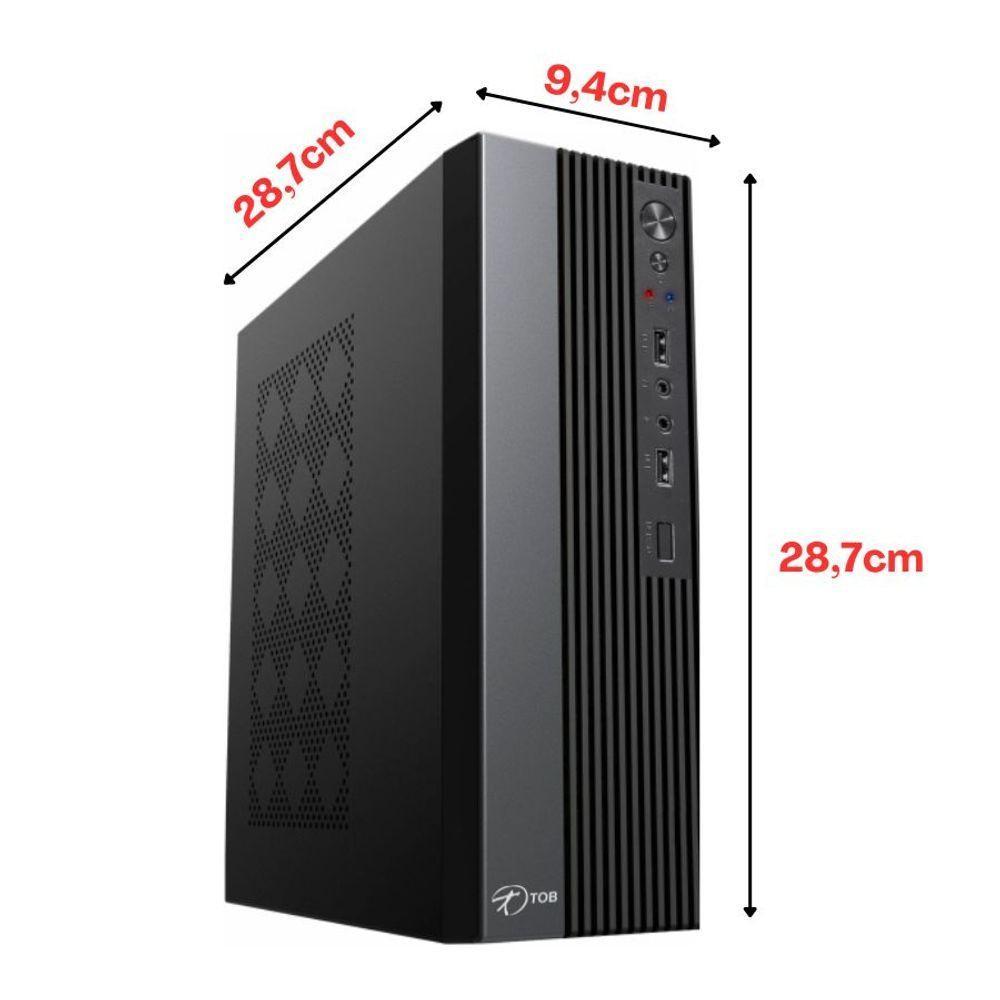 Computador Tob Slim Compacto Intel Core I5 Ssd 480gb Memória 16gb Windows 10 Trial Desktop Pc Cpu - 3