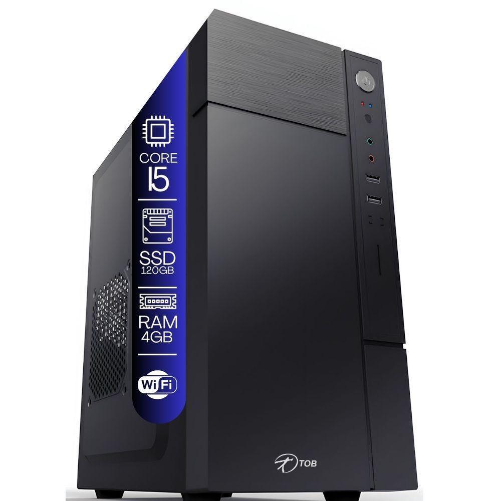 Computador I5 Ssd 120 Gb Memória 4gb Com Teclado-mouse, Rede Sem Fio, Monitor 19" E Windows Trial - 3