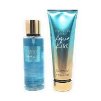 Victoria Secrets Aqua Kiss Creme + Body Splash Lotion 236ml - 1