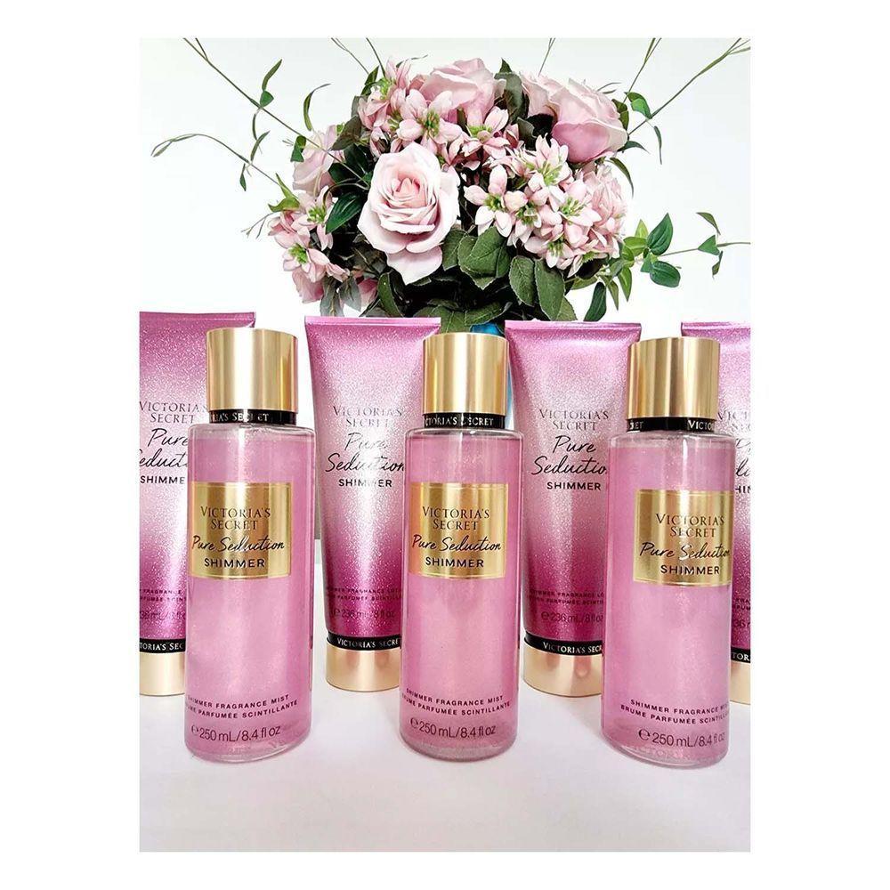 Victoria\'s Secret Pure Creme Seduction 236ml + Body Splash 250 Ml - 3