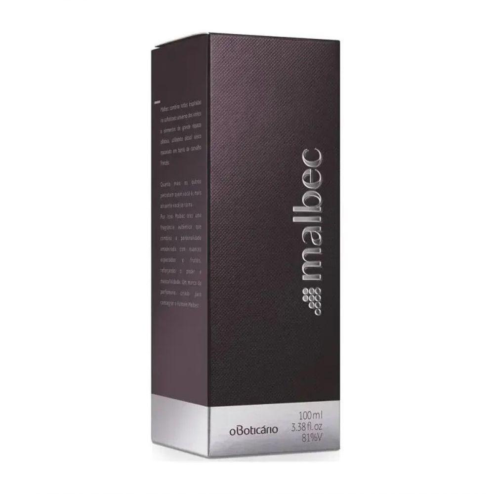 Malbec Desodorante Tradicional Colônia 100ml - 3