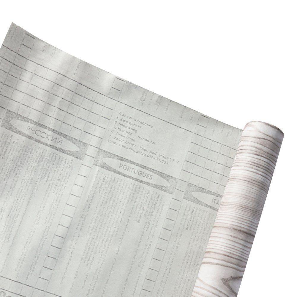 Papel De Parede Adesivo Pvc Madeira Cru 5m X 45cm - 2