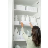 Kit Lavandeira Flow Com 5 Cestos Branco Ou - 3