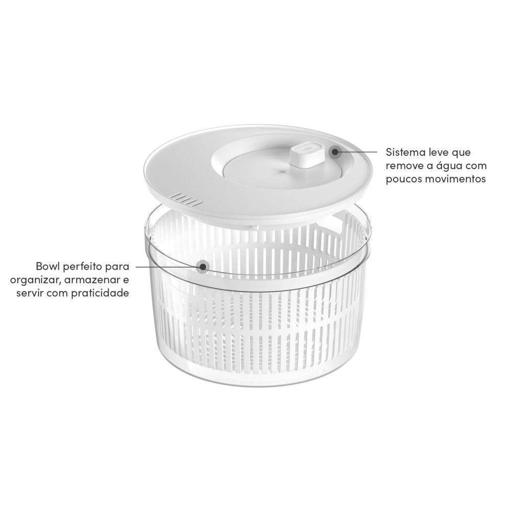 Secador De Saladas 5,5 L Clear Fresh Ou - 6