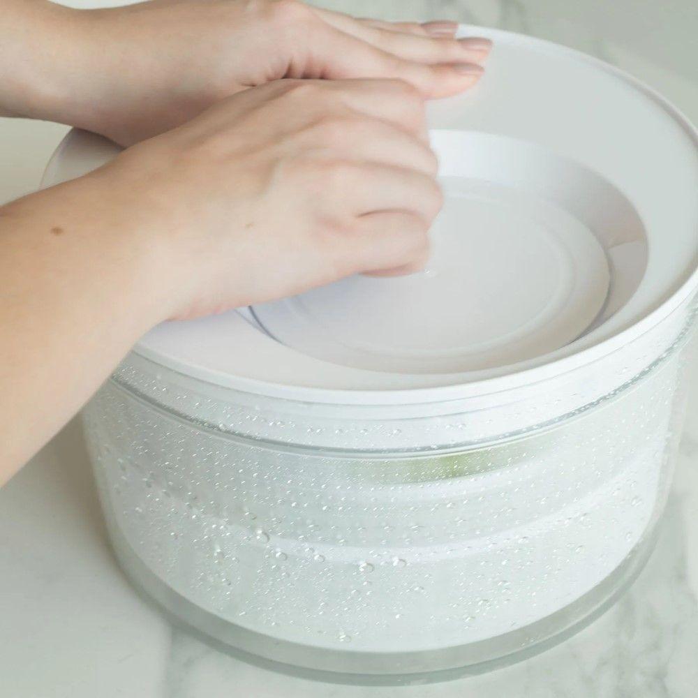 Secador De Saladas Com Tampa 5,5 L Clear Fresh Ou - 2