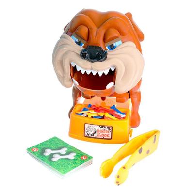 Jogo Buldogue Pega Ossos Com Ossos Cartões E Pegador