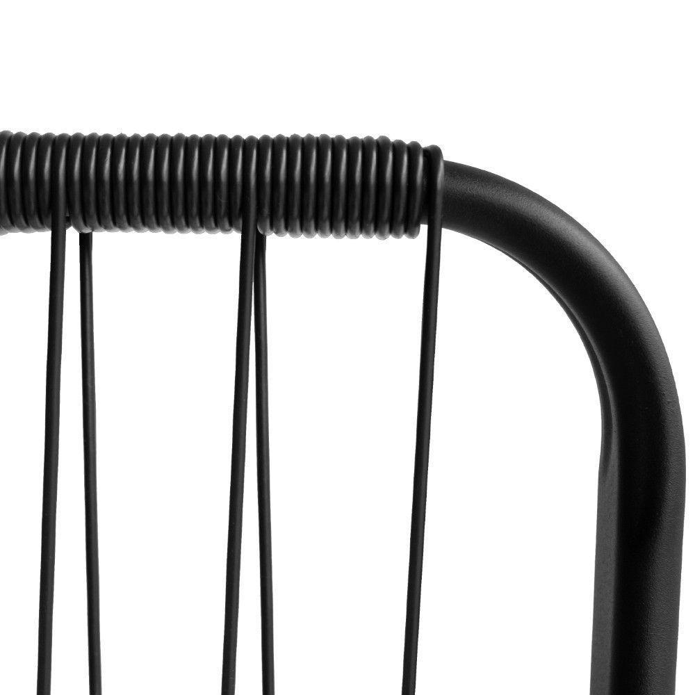 Conjunto 2 Poltronas E Mesa Centro Fibra Sintética Santiago Preto-marrom - 5