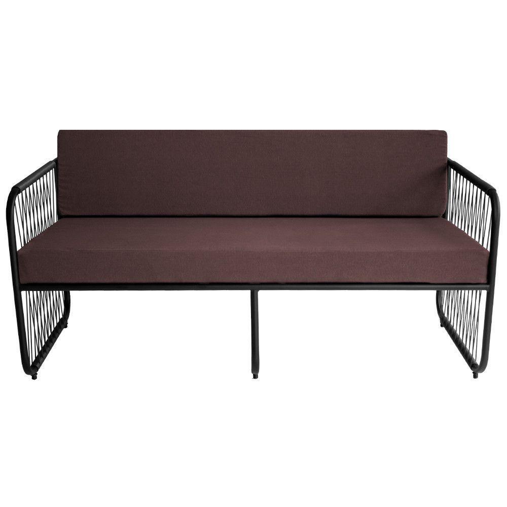 Conjunto 3 Peças Em Aço Carbono E Fibra Sintética Córdova Preto-marrom - 4