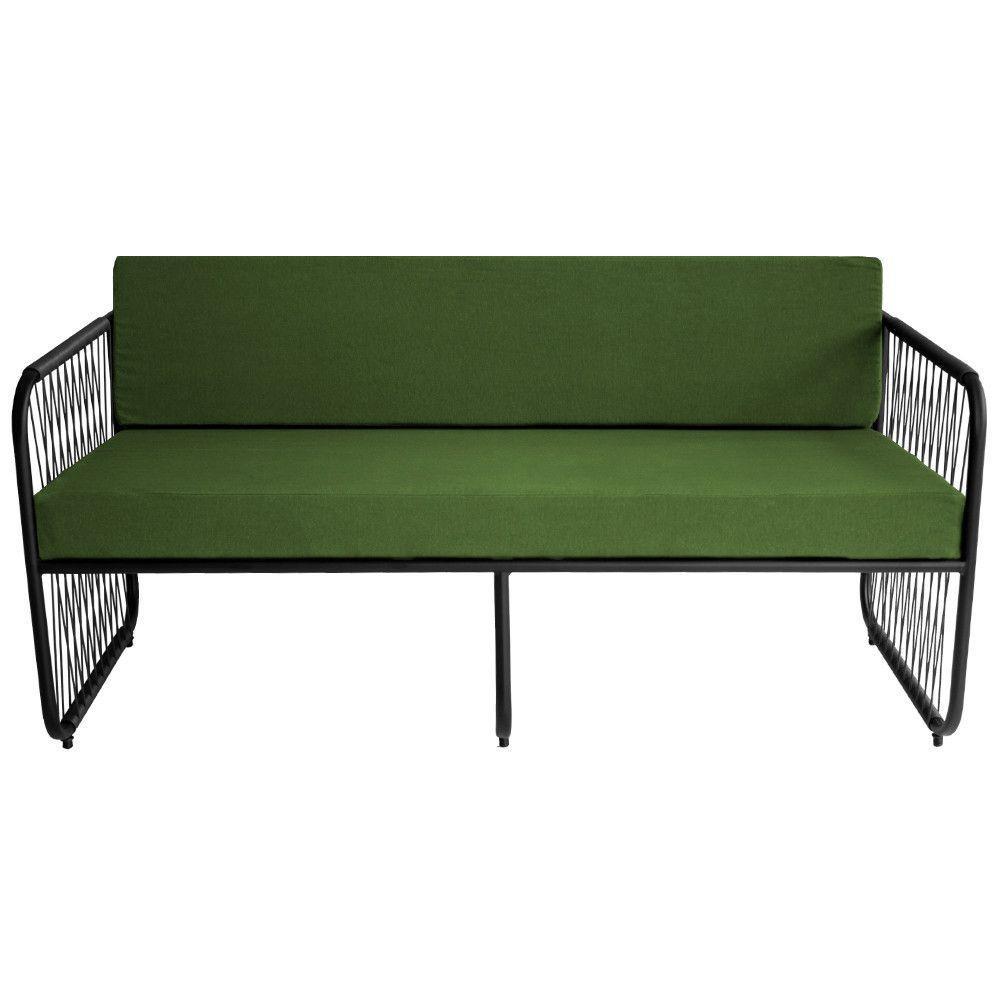 Conjunto 3 Peças Em Aço Carbono E Fibra Sintética Córdova Preto-verde - 4