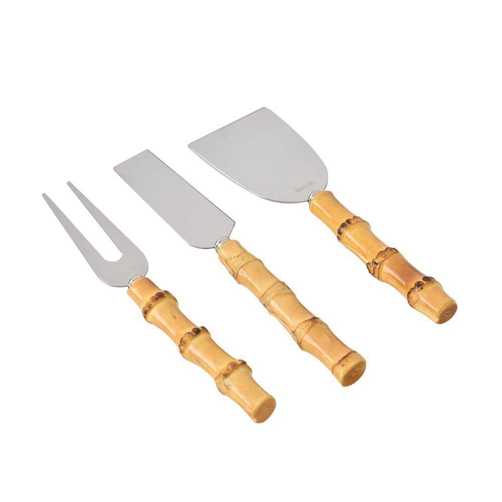 Kit 3 Peças Para Queijo Bamboo Real Kenya - 2