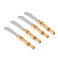 4 Espátulas Para Patê Bamboo Real Kenya - 2