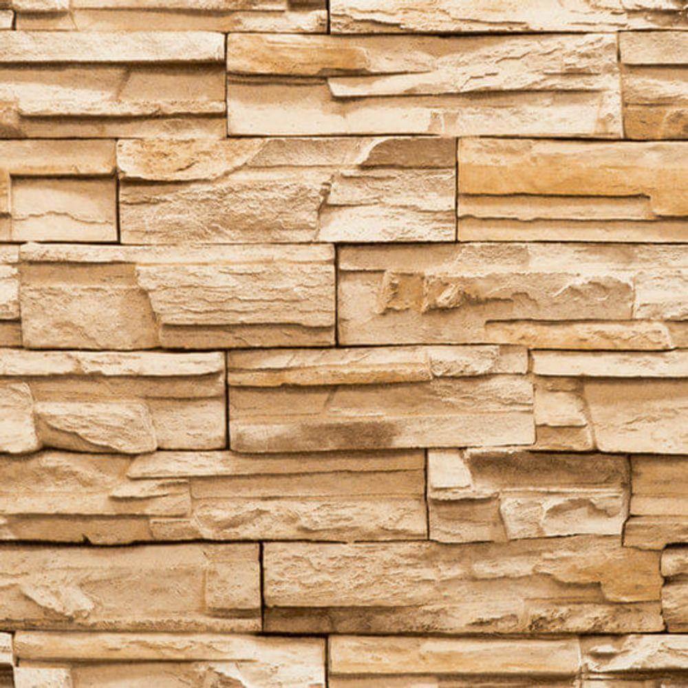 Papel De Parede Modern Rustic 121504 Vinílico - Rolo 10m X 0,52m - 1