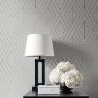 Papel De Parede Shimmer Geométrico Uk30507 - Rolo 10m X 0,52m - 2