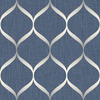 Papel De Parede Shimmer Fluidez Aspecto Têxtil Uk21202 - Rolo 10m X 0,52m - 1