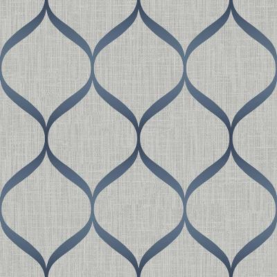 Papel De Parede Shimmer Fluidez Aspecto Têxtil Uk21212 - Rolo 10m X 0,52m