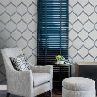 Papel De Parede Shimmer Fluidez Aspecto Têxtil Uk21212 - Rolo 10m X 0,52m - 2