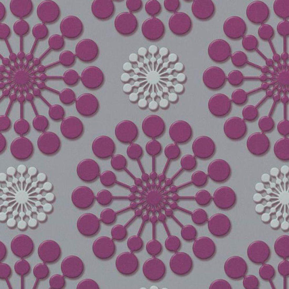 Papel De Parede Ddd Em 3d Max 28323 Geométrico - Rolo 10m X 0,53m - 1