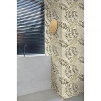 Papel De Parede Muse Folhagem Verde Verde E Bege A56202 - 1