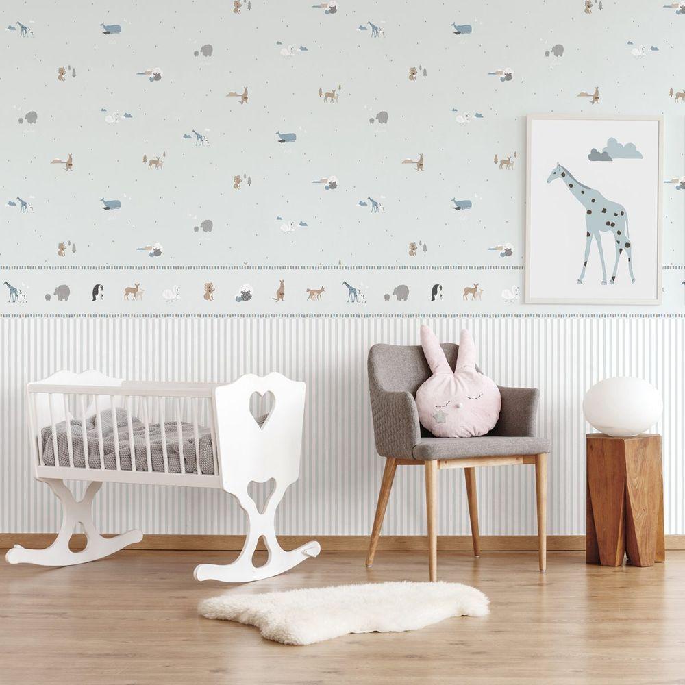 Papel De Parede Sambori Family 7004-1 - Rolo 10m X 0,53m - 2