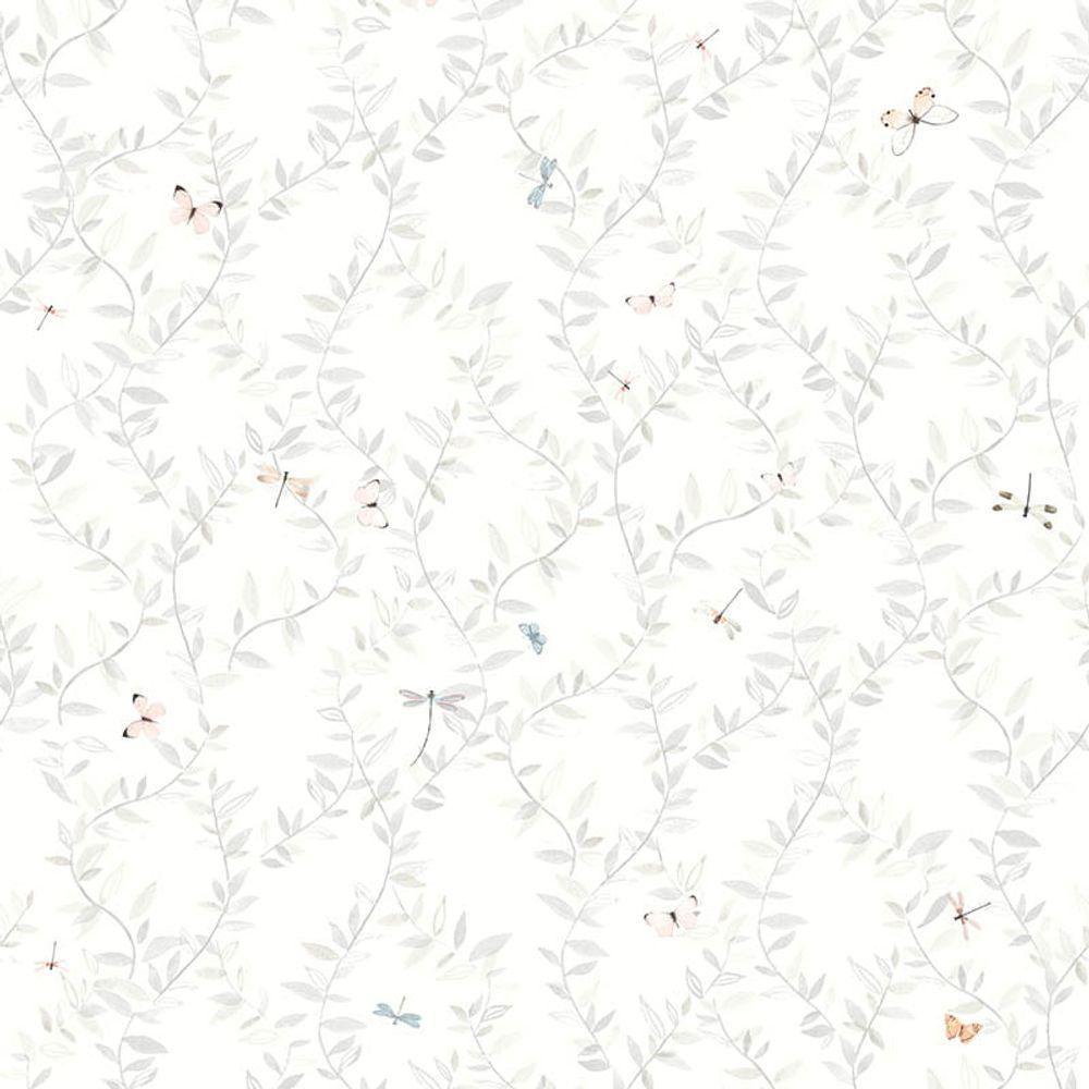 Papel De Parede Tartine Et Chocolat Envolée Fleurie 36200709 - Rolo 10m X 0,53m - 1