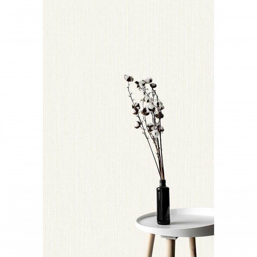 Papel De Parede Maison Aspecto Têxtil Bege A49103 - 1