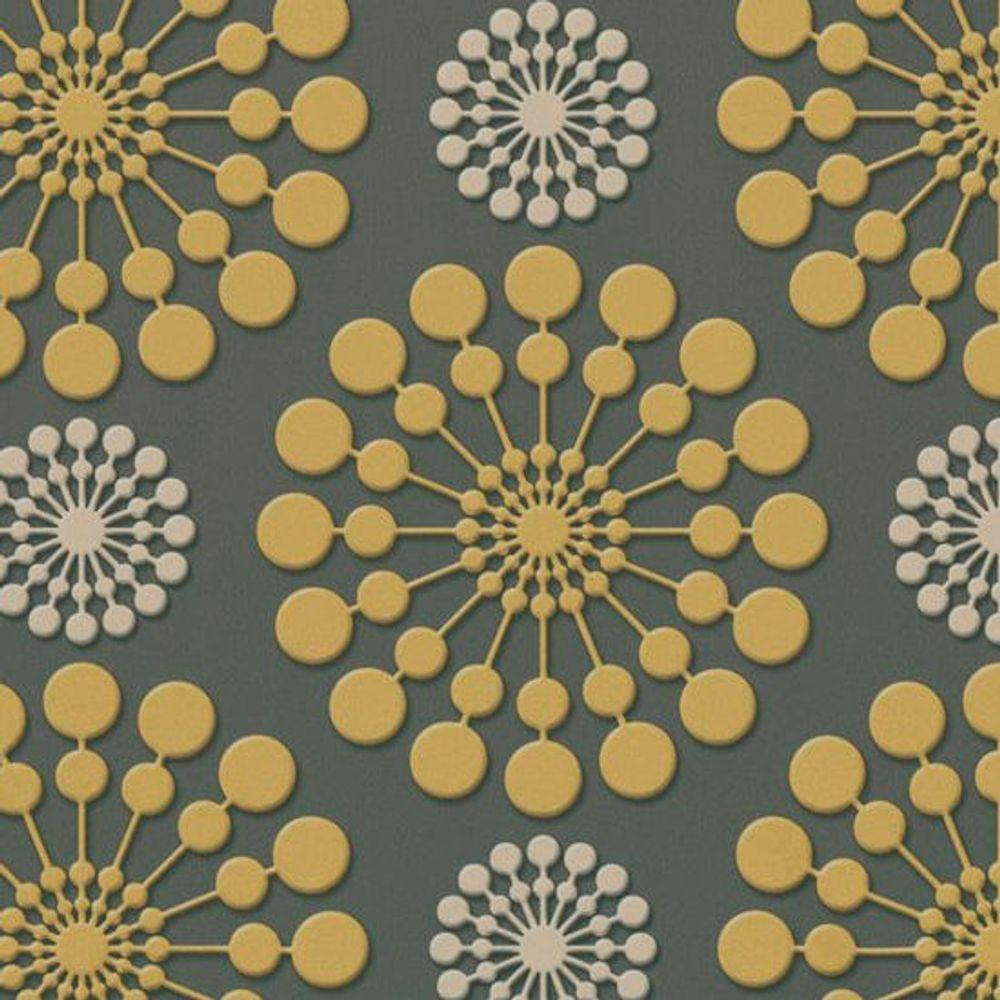 Papel De Parede Ddd Em 3d Max 28324 Geométrico - Rolo 10m X 0,53m - 1