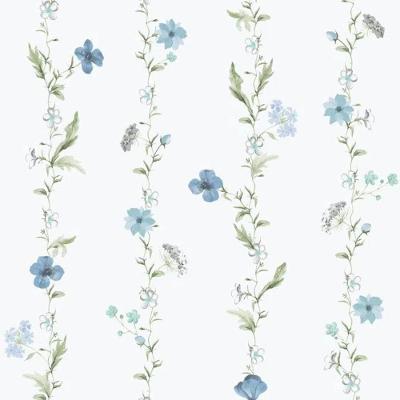 Papel De Parede Hana Floral Azul 1902-1
