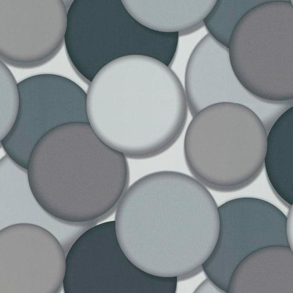 Papel De Parede Ddd Em 3d Max 28343 Moderno - Rolo 10m X 0,53m - 1