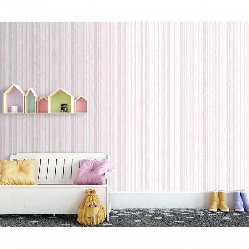 Papel De Parede Sambori Stripes 139-3 - Rolo 10m X 0,53m - 1