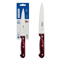 Faca Utility Tramontina Polywood Com Lâmina Em Aço Inox E Cabo De Madeira Tratada Vermelho 6 Tramontina - 1
