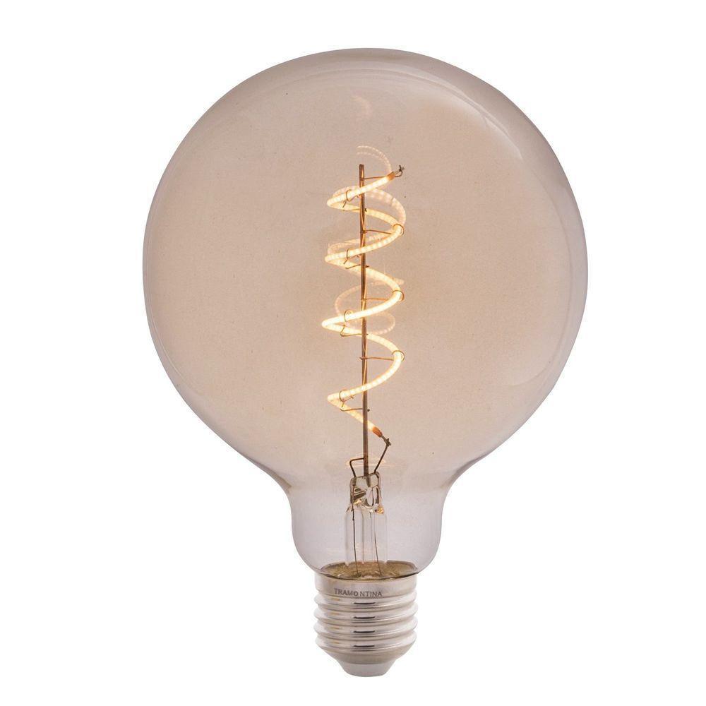 Lâmpada Led De Filamento Espiral Tramontina G125 4 W 2200 K Luz Amarela âmbar Tramontina - 2
