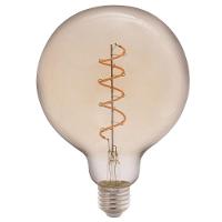 Lâmpada Led De Filamento Espiral Tramontina G125 4 W 2200 K Luz Amarela âmbar Tramontina - 1