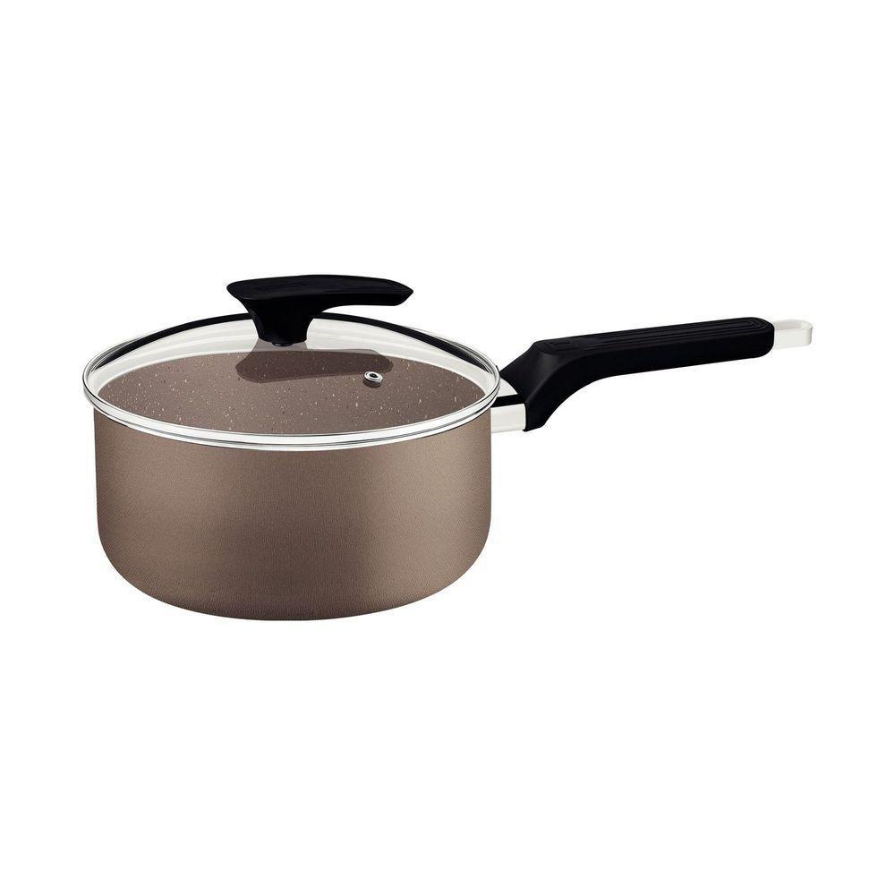 Panela Tramontina Milazzo Alumínio Antiaderente Starflon Max Amêndoa 18 Cm Tramontina - 1