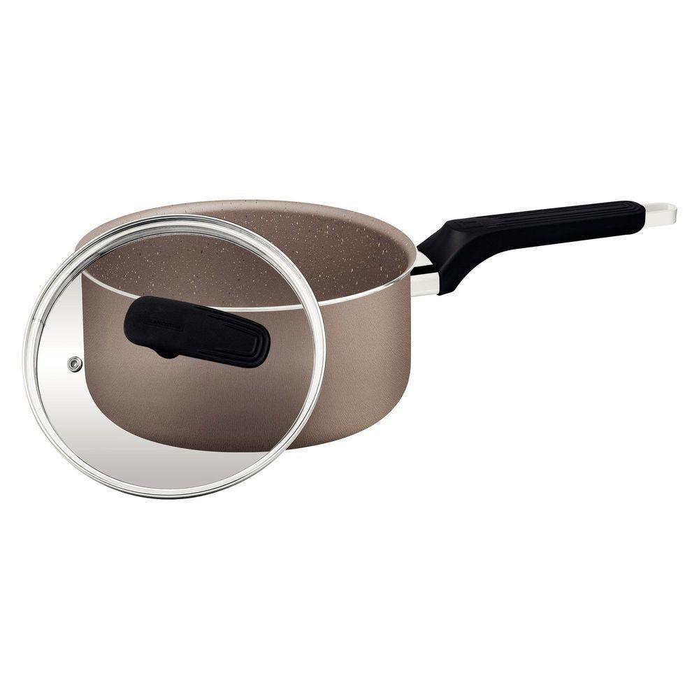 Panela Tramontina Milazzo Alumínio Antiaderente Starflon Max Amêndoa 20 Cm Tramontina - 5