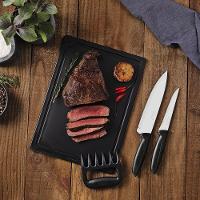 Jogo De Facas Tramontina Plenus Com Lâminas Em Aço Inox E Cabos De Polipropileno Preto 4 Peças Tramontina - 3