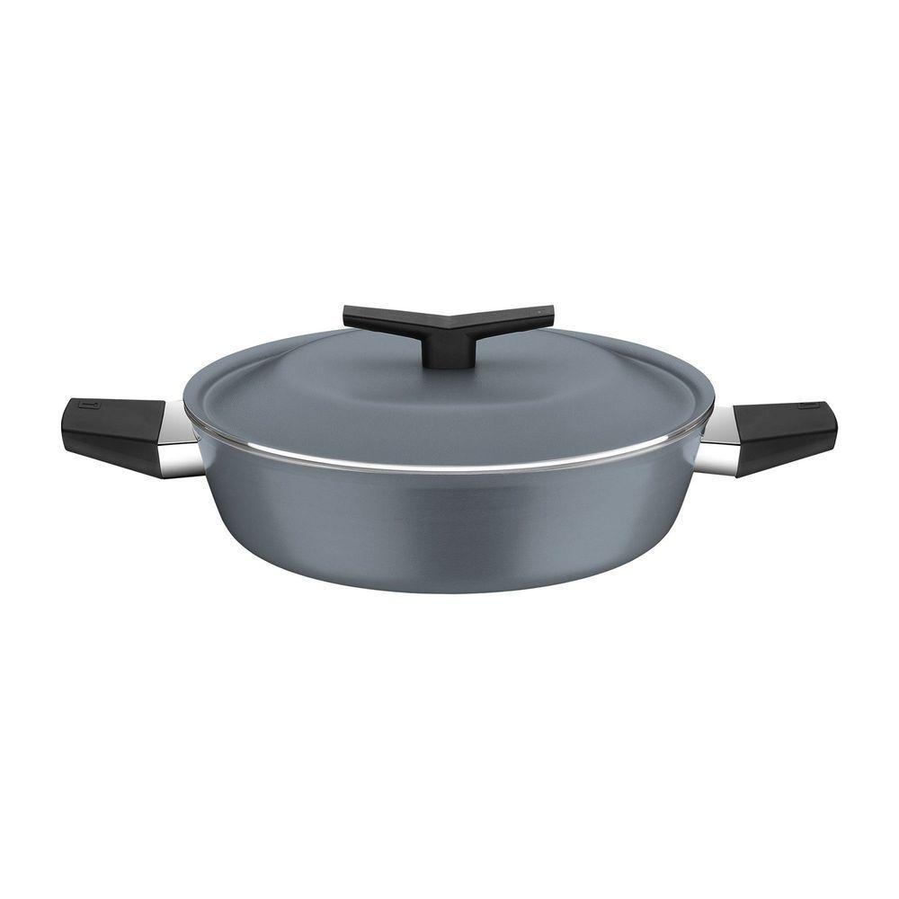 Arrozeira Tramontina Spezia Induction Alumínio Antiaderente Starflon Excellent Azul Ardósia 24 Cm Tramontina - 1